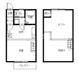 フレンドリー弐番館の物件間取画像